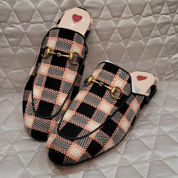*GUCCI* Princetown Tweed Slide - Picture 9 of 9